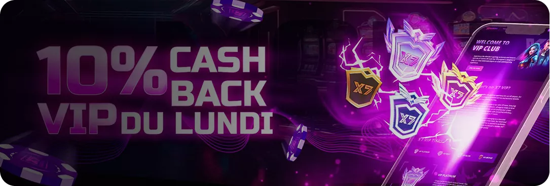 10% VIP Cashback x7 Casino